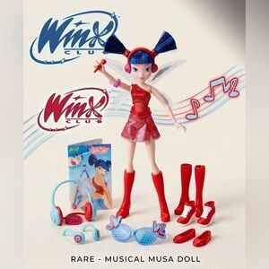 Vintage Mattel Winx Club Musa Doll - Singsational Collection